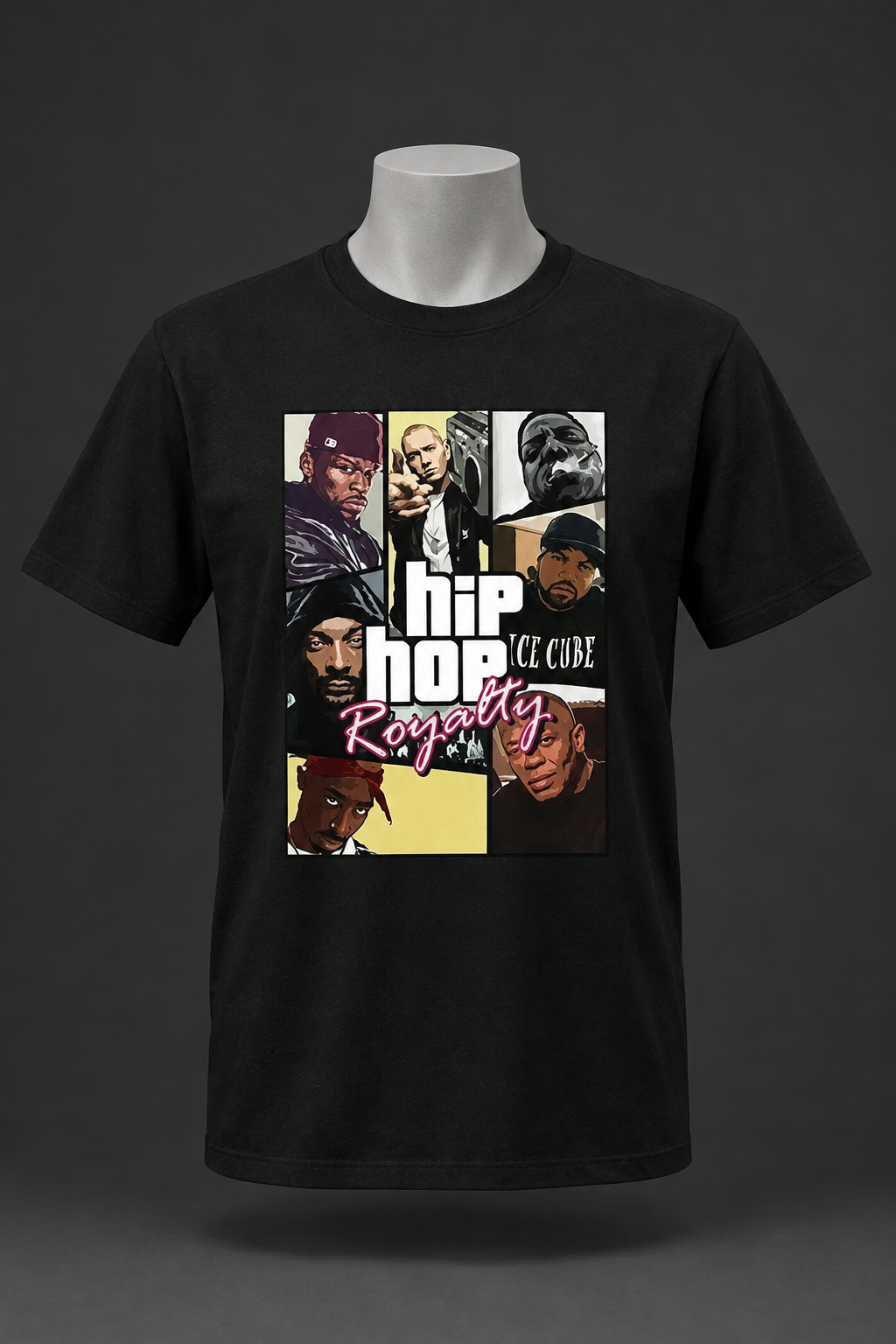 Rap Icons Graphic T-Shirt