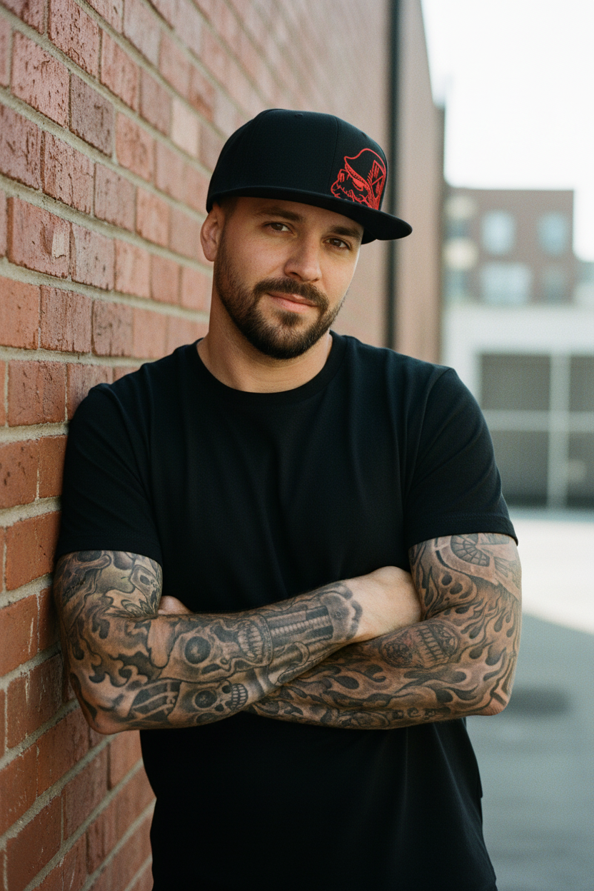 Embroidered Snapback