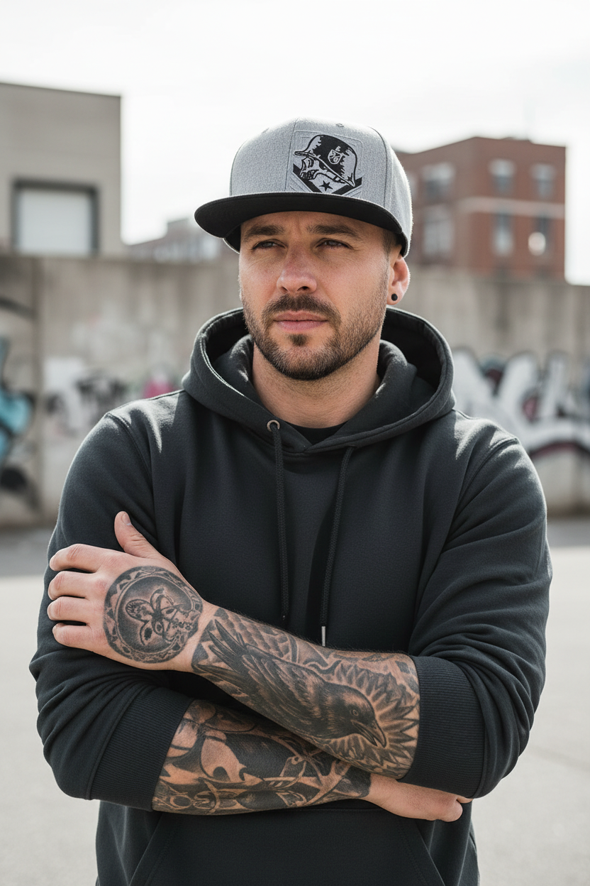 Embroidered Snapback