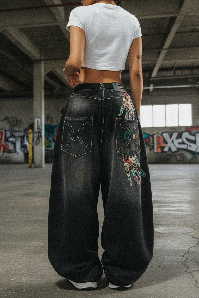 Pair 1 – Black Female, LA Warehouse Back Shot