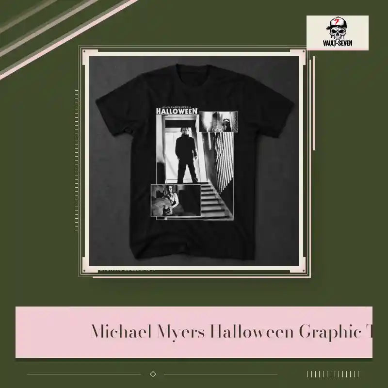 Michael Myers Halloween Graphic Tee by@Outfy