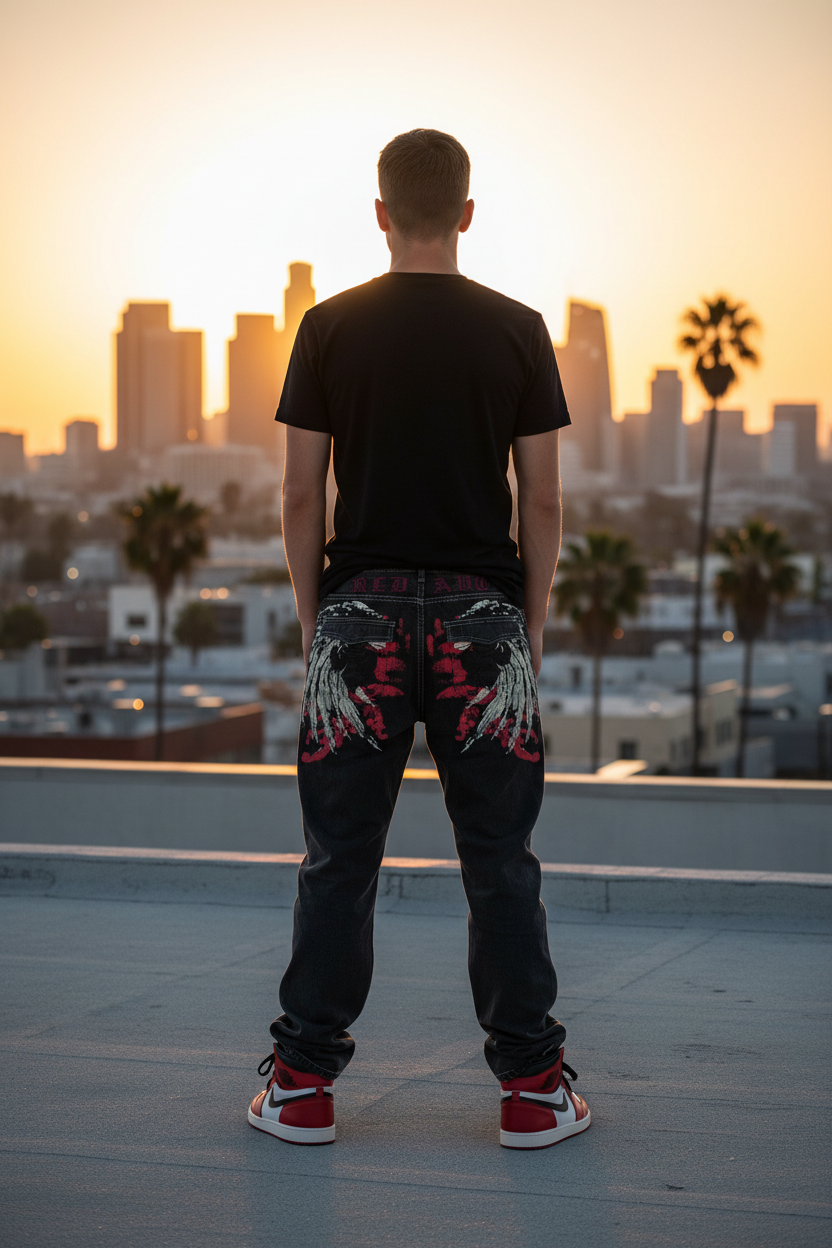 Red Kut – White Male, LA Rooftop