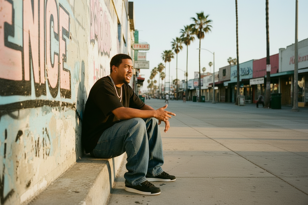 Seated curb shot