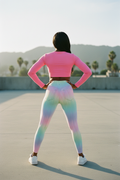 Shot 1 – Rainbow Pastel, Black Female, LA Outdoor