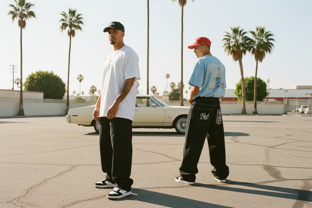 Two-model campaign shot